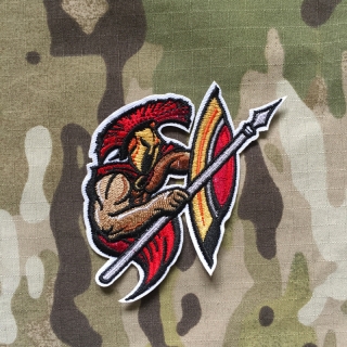 Iron On Spartan Patch ver.3 - nášivka