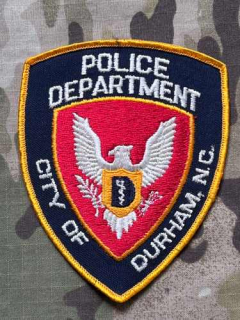 USA Patch Police Department - City of Durham - nášivka