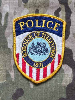 USA Patch Police - Borough of Tullytown - nášivka