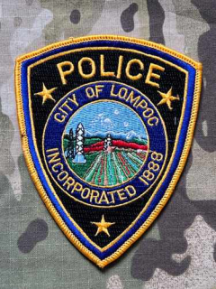 USA Patch Police - City of Lompoc - nášivka