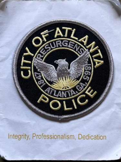 USA Patch Police - City of Atlanta - nášivka