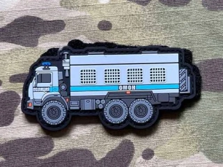 NoName Russia Military Equipment - KaMaz - OMON PVC Patch - nášivka
