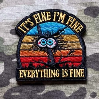 NoName Everything Is Fine Patch - nášivka