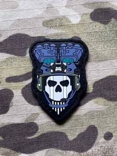 NoName Call of Duty - Ghost PVC Patch - nášivka