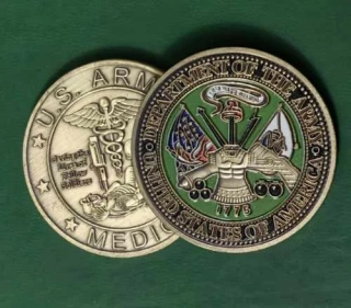 Challenge Coin US Army Medic - sběratelská mince