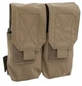WARRIOR Elite Ops Double 5.56mm M4 Mag Pouch - sumka - Coyote TAN