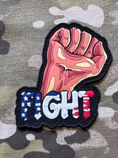 NoName US Fight PVC Patch - nášivka