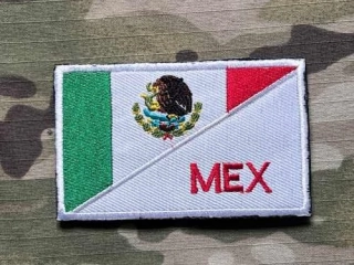 NoName Flag - Mexico - MEX Patch - nášivka