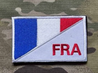 NoName Flag - France - FRA Patch - nášivka