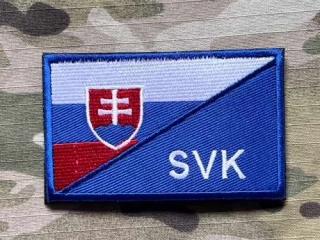 NoName Flag - Slovakia - SVK Patch - nášivka