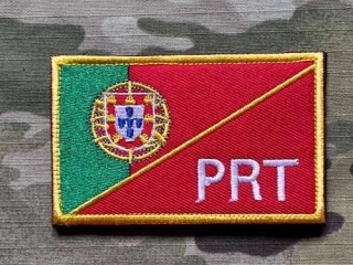 NoName Flag - Portugal - PRT Patch - nášivka