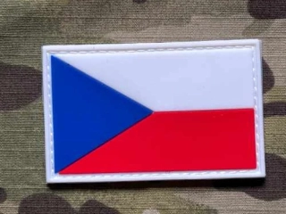 NoName Czech Flag PVC Patch - nášivka