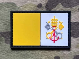 NoName Vatican Flag PVC Patch - nášivka