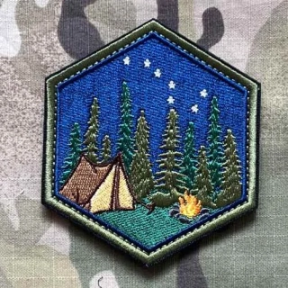 NoName Adventure Camping Patch - 5 - nášivka