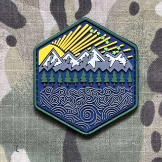 NoName Adventure Camping PVC Patch - 1 - nášivka