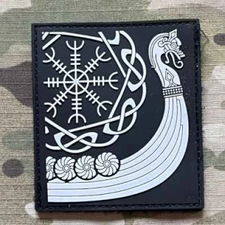 NoName Viking Drakkar PVC Patch - nášivka