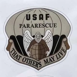 NoName Stickers USAF Pararescue - samolepky