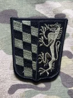 German Patch Bundeswehr RegSichUstgKp Niederbayern - Regionale Sicherungs- und Unterstützungskompanie - Niederbayern - Olive - Velcro - nášivka