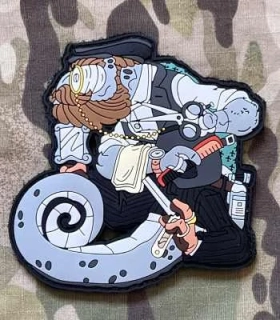 NoName Tactical Chameleon Legion - Barber PVC Patch - nášivka