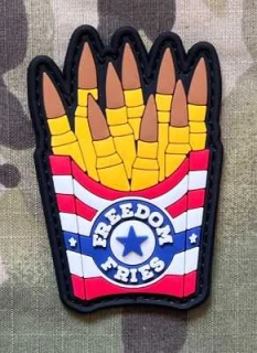 NoName Freedom Fries PVC Patch - nášivka