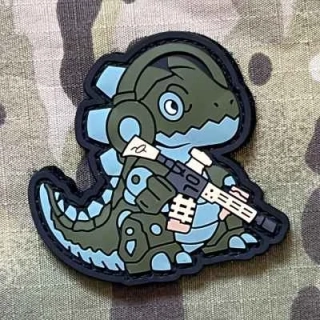 NoName Pooh Warrior - No Bothers Given PVC Patch - nášivka