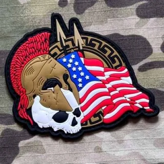 NoName US Spartan PVC Patch - nášivka