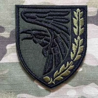 Ukrajina Military Velcro Patch 93rd Mechanized Brigade - Olive - ver.6 - nášivka