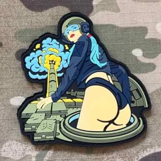 NoName Tank Girl PVC Patch - nášivka