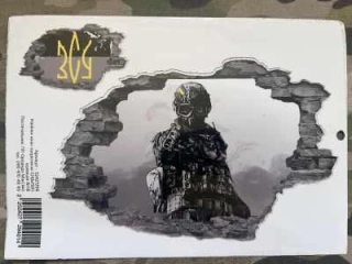 Ukraine Stickers ZSU - Armed Force of Ukraine - samolepka