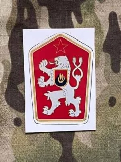 NoName Stickers Czechoslovakia Coat of Arms - Small - samolepky