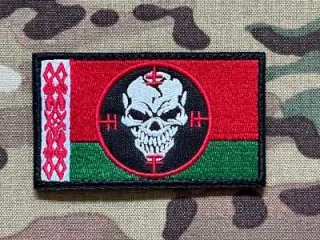 NoName Wagner Group - Belarus Flag Patch - nášivka