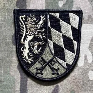 German Patch Bundeswehr PzBrig 12 - Panzerbrigade 12 „Oberpfalz“ - Olive - Velcro - nášivka