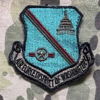 USAF Air Force District of Washington Patch - nášivka