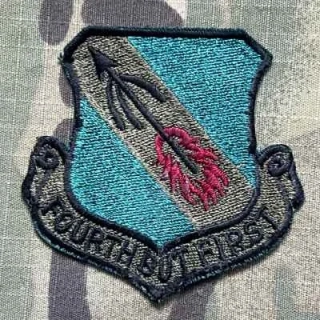 USAF 4th Tactical Fighter Wing Patch - nášivka