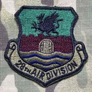 USAF 28th Air Division Patch - nášivka