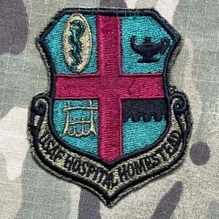 USAF Hospital Homestead Patch - nášivka
