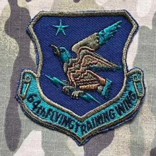 USAF 64th Flying Training Wing Patch - nášivka