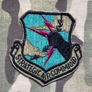 USAF Strategic Air Command Patch - nášivka