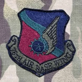 USAF 76th Air Base Wing Patch - nášivka