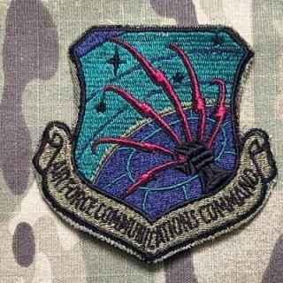 USAF Air Force Communications Command Patch - nášivka