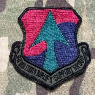 USAF 611st Military Airlift Support Group Patch - nášivka