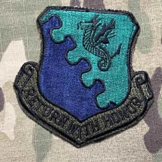 USAF 31st Fighter Wing Patch - nášivka