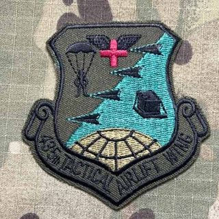 USAF 435th Tactical Airlift Wing Patch - nášivka