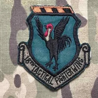 USAF 18th Tactical Fighter Wing Patch - nášivka