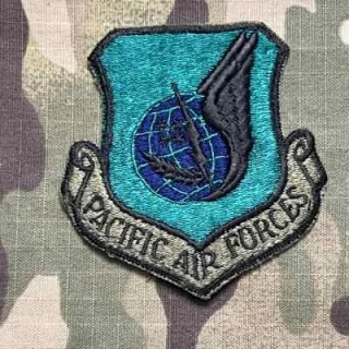 USAF Pacific Air Force Patch - nášivka