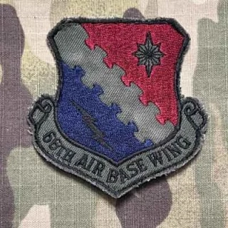USAF 66th Air Base Wing Patch - nášivka
