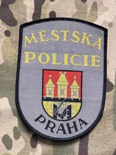 Czech Patch Městská policie Praha - nášivka