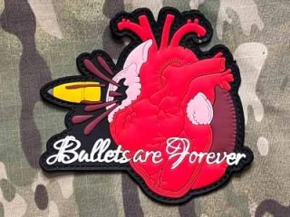 NoName Bullets are Forever PVC Patch - nášivka