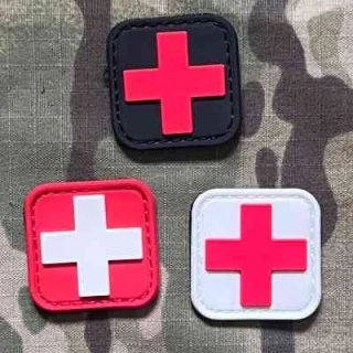 NoName Medic Cross PVC Patch - Medium - nášivka