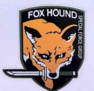 NoName Stickers Metal Gear Solid - Fox Hound - Special Force Group - samolepky